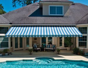 awnings by a randolph home