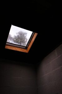 remove skylight and roof cover
