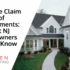 Insurance Claim Roof Replacements: What NJ Homeowners Should Know