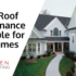 Best Roof Maintenance Schedule for NJ Homes